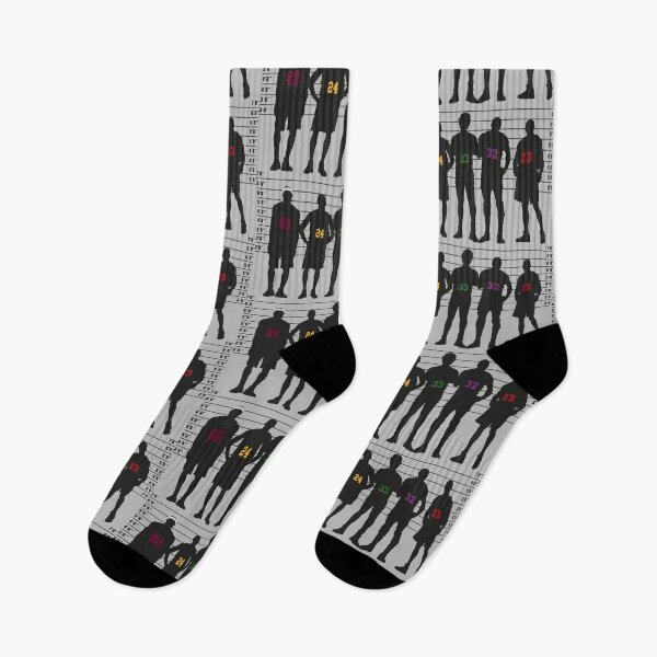 Item preview, Greatest NBA legends police lineup - Lebron James ,Kobe Bryant, Larry Bird, Magic Johnson, and Michael Jordan designed and sold by COURT-VISION.