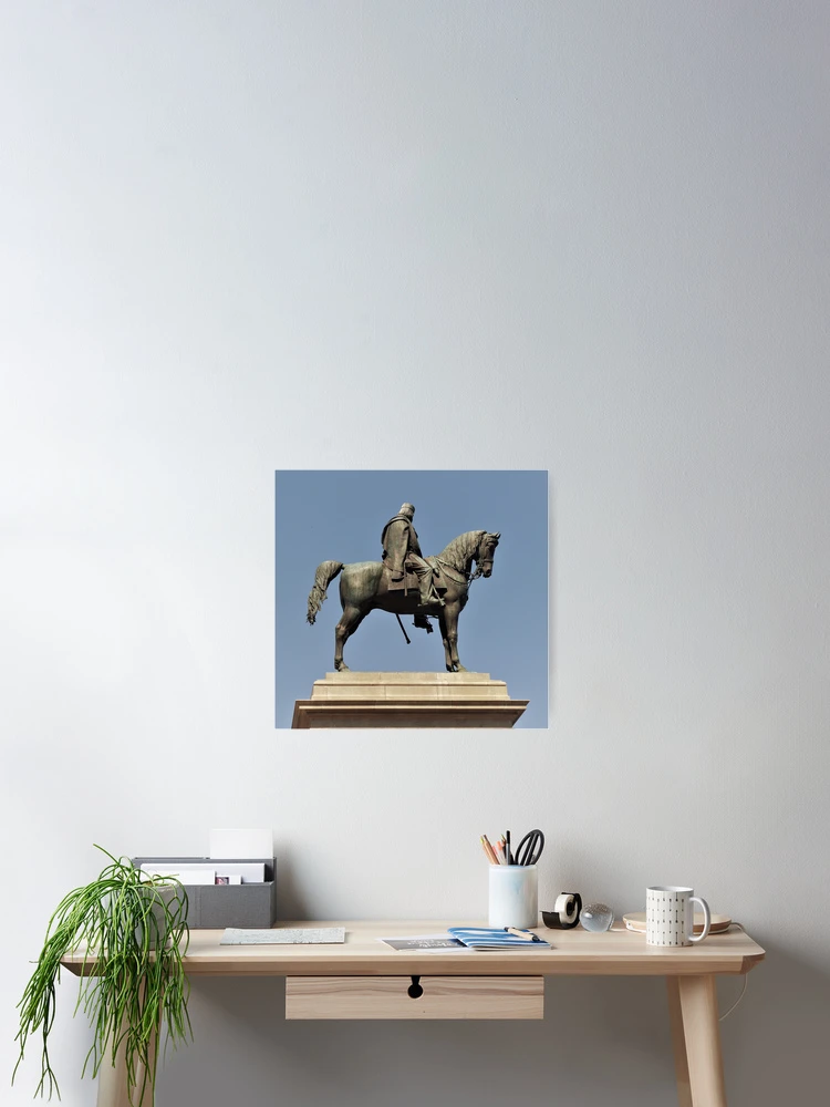 Thumbnail 2 of 3, Poster, Garibaldi Statue....................Rome designed and sold by Fara.