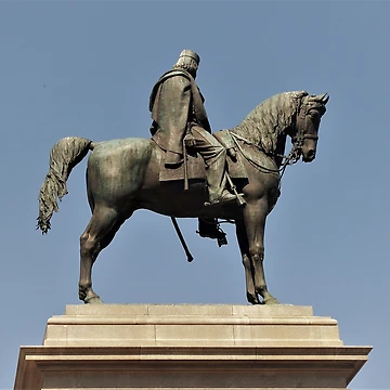 Artwork thumbnail, Garibaldi Statue....................Rome by Fara