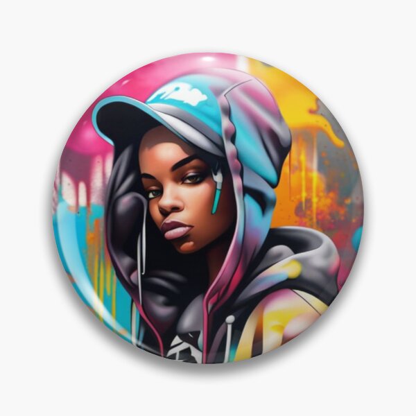 Artikelvorschau, Hip-Hop-Mode-Graffiti-Kunst entworfen und verkauft von AiArtCreations1.