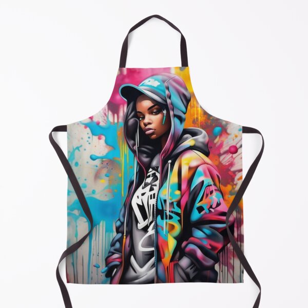 Artikelvorschau, Hip-Hop-Mode-Graffiti-Kunst entworfen und verkauft von AiArtCreations1.