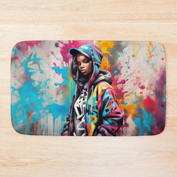 Artikelvorschau, Hip-Hop-Mode-Graffiti-Kunst entworfen und verkauft von AiArtCreations1.