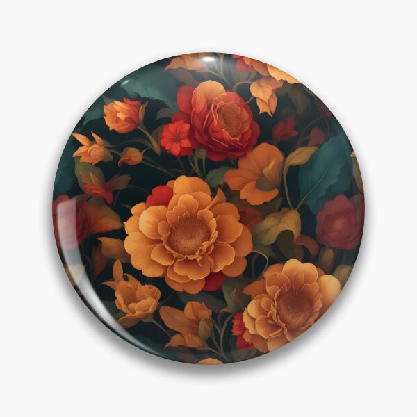 Item preview, Vintage Fall Blooming Flowers  designed and sold by celartinspire.