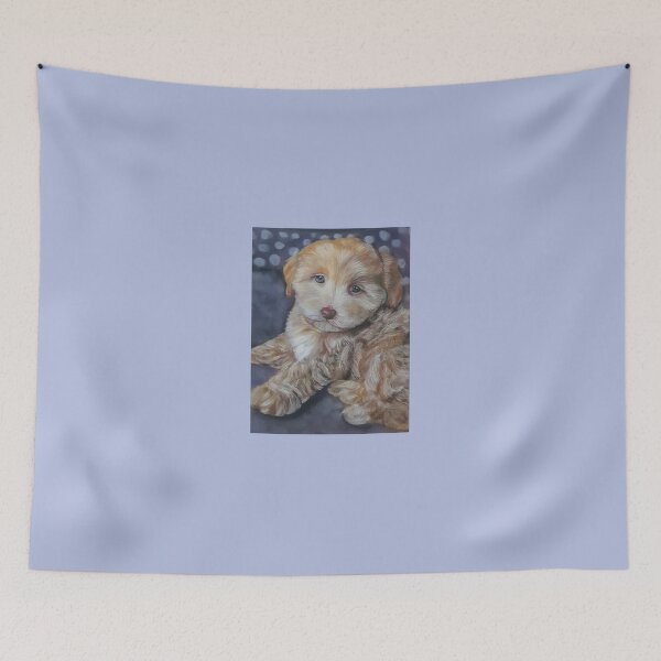 Item preview, A drawing of Amber as a puppy designed and sold by JessicaKeegan.