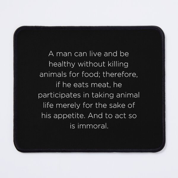 Item preview, World Vegetarian Day Quote, Leo Tolstoy designed and sold by adelferhat.