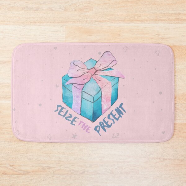 Item preview, Seize the Present - pink version designed and sold by LiberaCaballo.