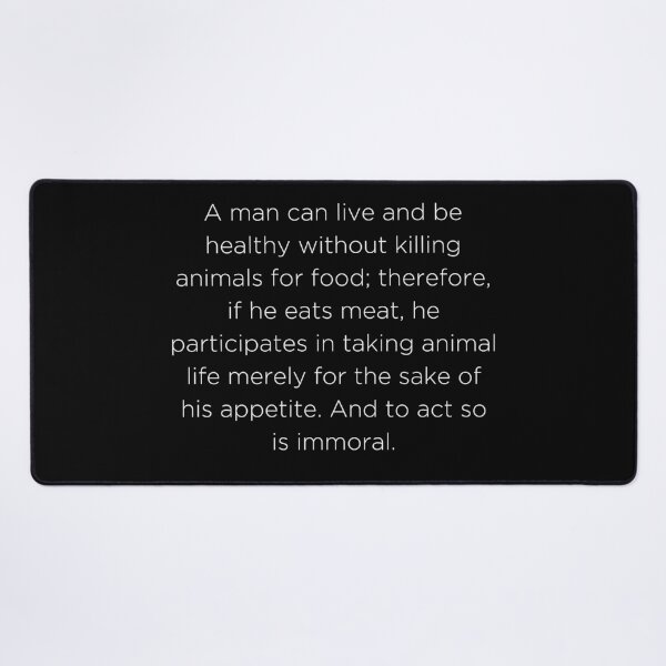 Item preview, World Vegetarian Day Quote, Leo Tolstoy designed and sold by adelferhat.