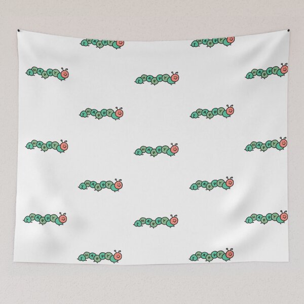 Item preview, Happy Cute Worm designed and sold by sleepycharis.
