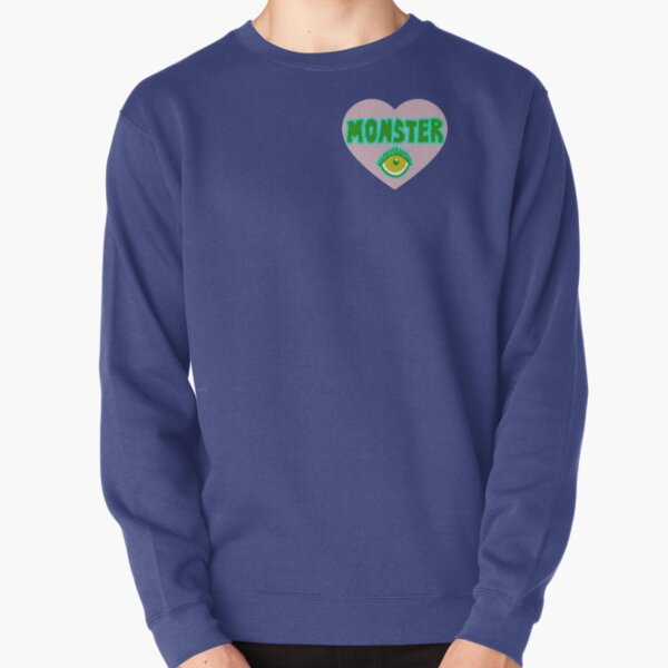 Monster Heart - Pink Pullover Sweatshirt
