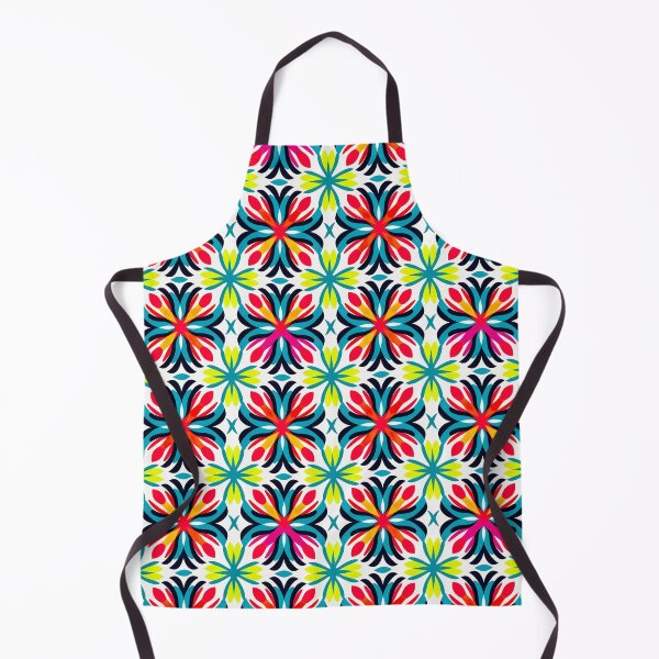 Item preview, Modern floral design inspired by pop art and rococo motifs designed and sold by Pflugart.