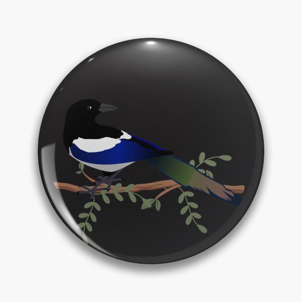 Item preview, Butcherbird and tree trunk  designed and sold by upupupshop.