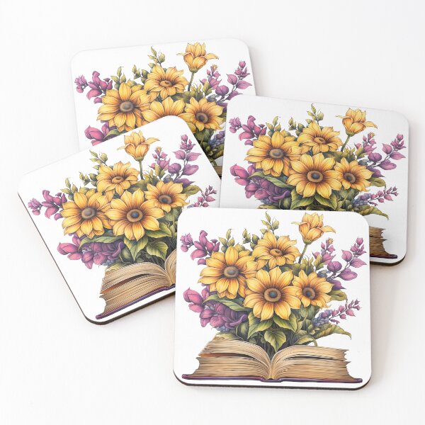 Item preview, Book of Sunflowers designed and sold by fantasyglade.