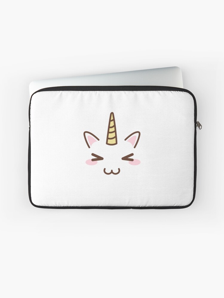 Funda Para Portatil Kawaii Unicorn Face Camiseta De Mujer Regalo De Unicornio Fiesta De Cumpleanos De Unicornio Amante Del Unicornio Unicornio En Colores Pastel Equipo De Kawaii Coleccionista De Unicornios Cara Bonita - cara bonitas face cara bonitas imagenes de roblox