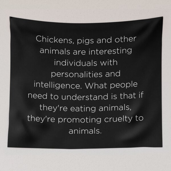 Item preview, World Vegetarian Day Quote, Pamela Anderson designed and sold by adelferhat.