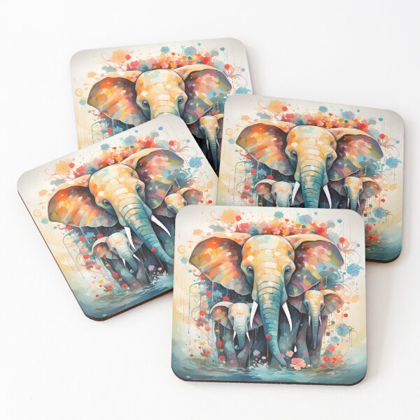 Item preview, Elephant Family designed and sold by kaneddadda.