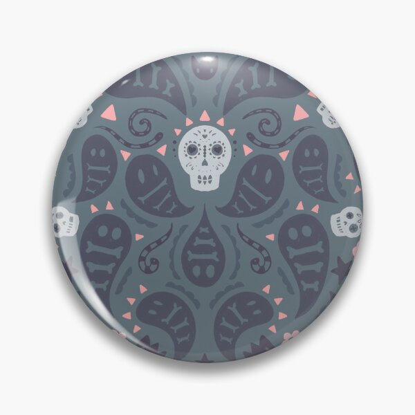 Item preview, Paranormal Paisley - Ghostly Grey designed and sold by Worldoffrosti.