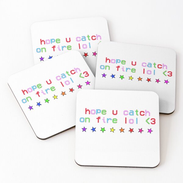 Item preview, Hope u catch on fire lol designed and sold by BrontesWhimsyStore.