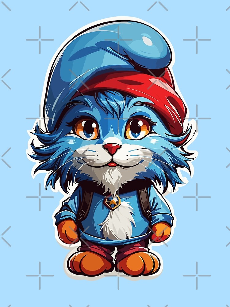 Smurf Cat Collection 9 #smurfcat Poster for Sale by Propc