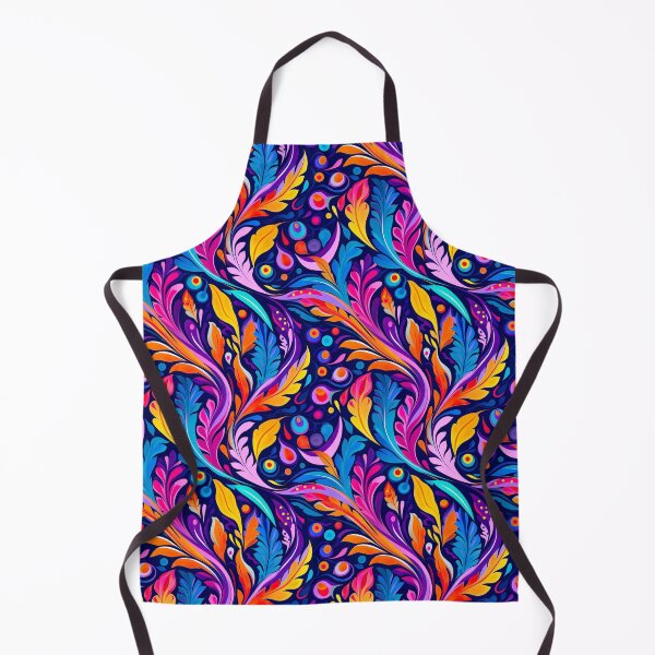 Item preview, Modern floral design inspired by pop art and rococo motifs designed and sold by Pflugart.