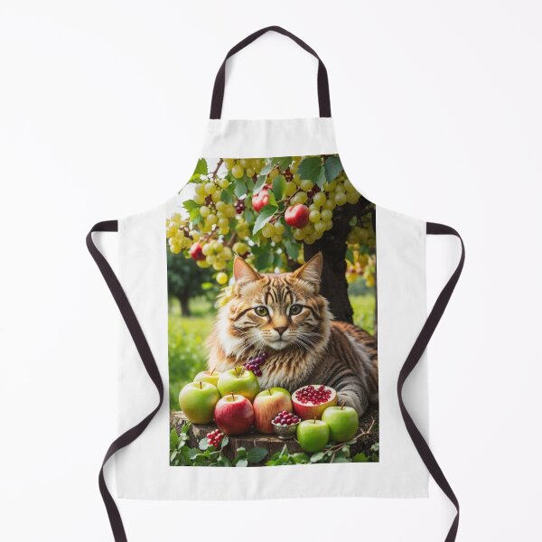Item preview, cat and wine on the nature designed and sold by Sevilka.