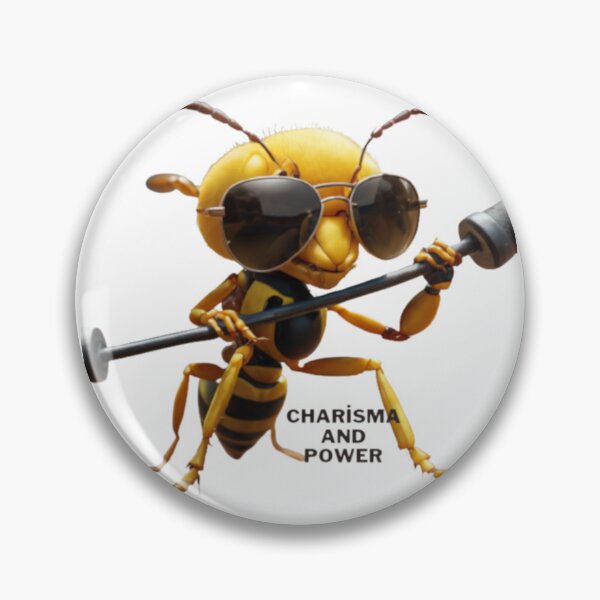 Aperçu de l'œuvre UNE ABEILLE FORTE ET AMUSANTE FAISANT DU SPORT créée et vendue par EVRENSEL.
