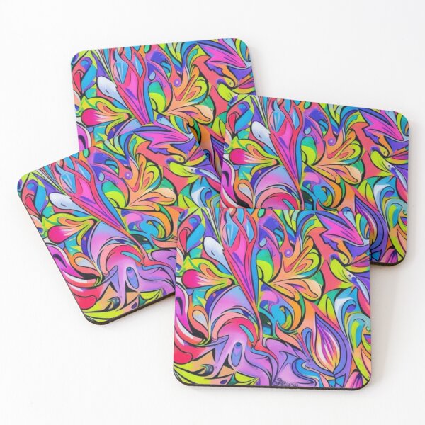 Item preview, Abstract Multicolor Pop Art designed and sold by calibrit.