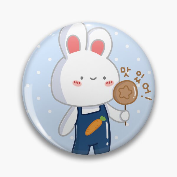 Item preview, Cute Bunny with Dalgona Candy - Korean Honeycomb Snack designed and sold by Kimchi-style-.