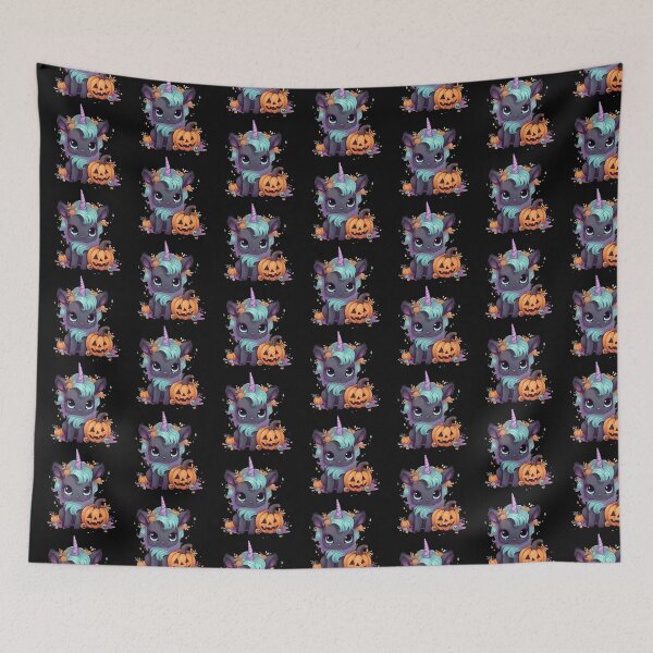 Item preview, Lindo unicornio de Halloween designed and sold by Butterfliescorn.