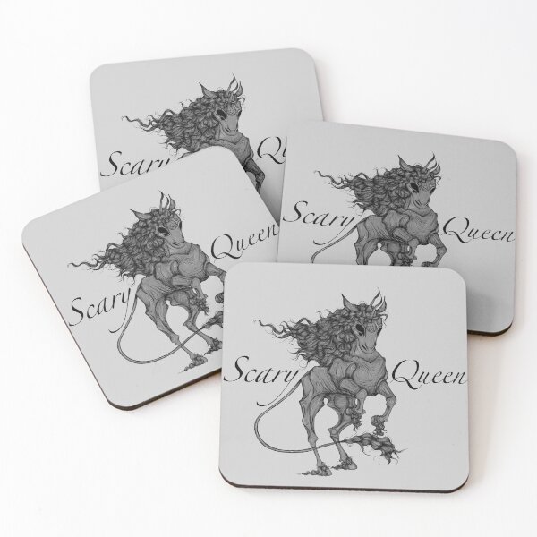 Item preview, Creepy Unicorn/Scary Queen designed and sold by Shaktia.