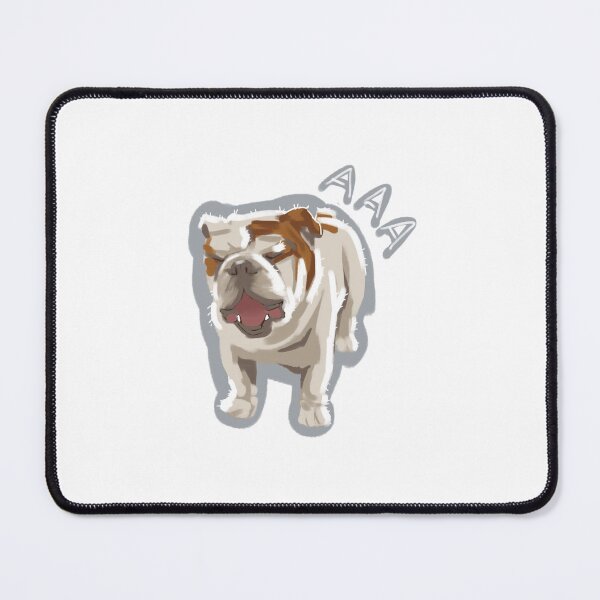 Item preview, Bulldog yawns designed and sold by ArinaTelega.