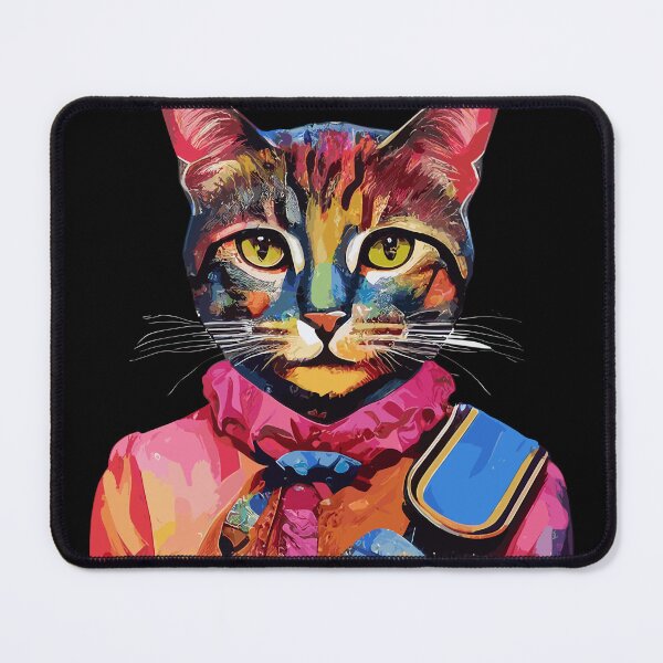 Item preview, Cat in Chic Costume designed and sold by TheFrenchVegan.