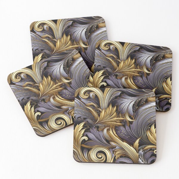 Item preview, Classic floral pattern reminiscent of the Rococo style designed and sold by Pflugart.