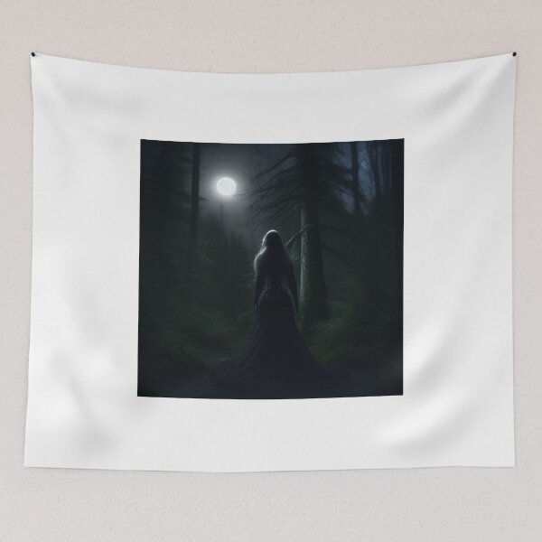 Item preview, Dark fullmoon night designed and sold by ThomasNachtflug.