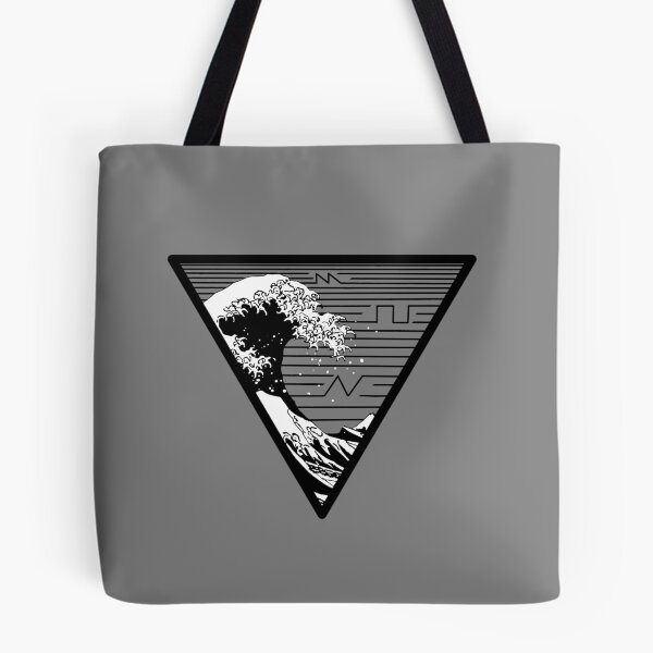 Item preview, Great Wave Off Kanagawa Synth Waves designed and sold by soundsociety.