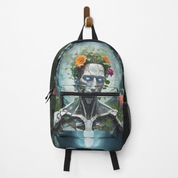 Item preview, Cyborg with plants in head designed and sold by AnnArtshock.
