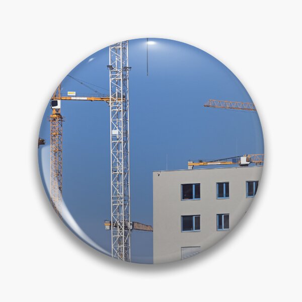 Item preview, Cranes and new buildings construction site industry designed and sold by goceris.