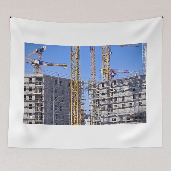 Item preview, Constructions cranes and new buildings construction site  designed and sold by goceris.