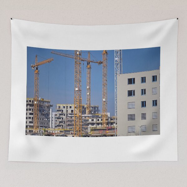 Item preview, Constructions cranes and new building construction site designed and sold by goceris.