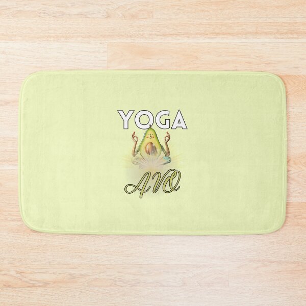 Item preview, Green Avocado in Meditation Yoga Pose designed and sold by NickTaroDesign.
