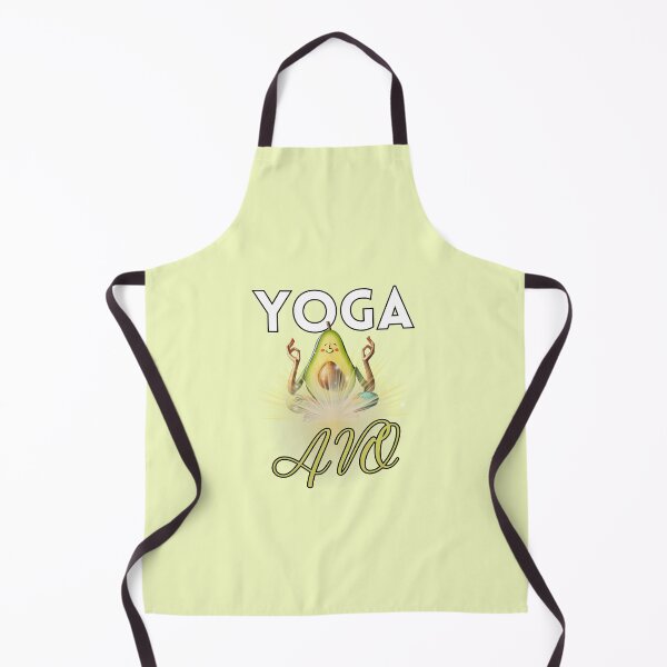 Item preview, Green Avocado in Meditation Yoga Pose designed and sold by NickTaroDesign.