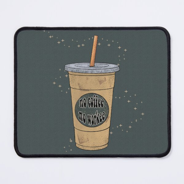 Item preview, No coffeee No workee designed and sold by Kirsten Lia.