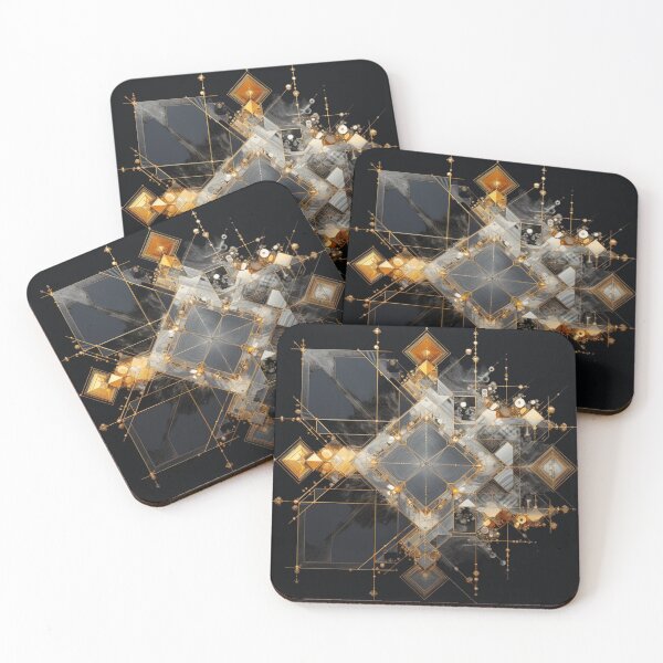 Item preview, Geometric Gemstones Fractal Pattern designed and sold by AiHead.