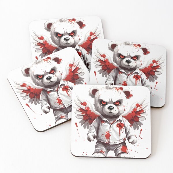 Item preview, Lalo Salamanca's Bloody Winged Bear designed and sold by DRESSED-UP-CUBS.
