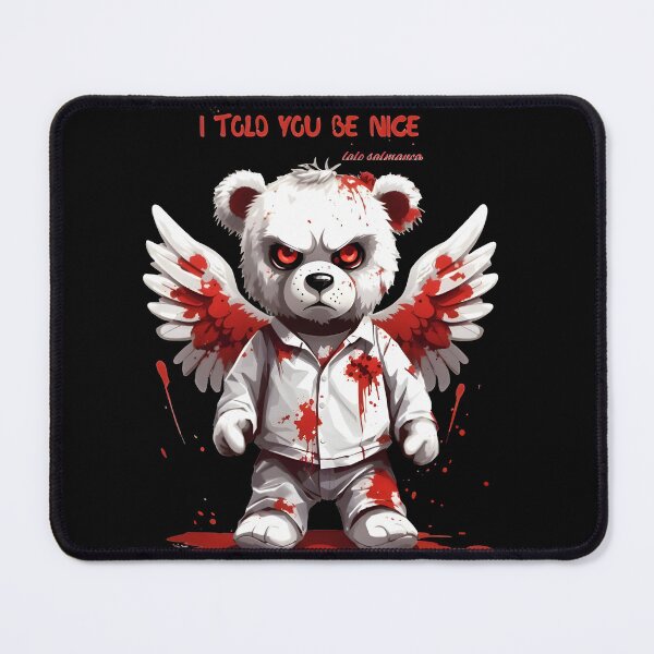 Item preview, Lalo Salamanca's Bloody Winged Bear designed and sold by DRESSED-UP-CUBS.