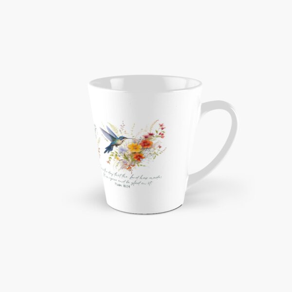 Item preview, Bible Verse Mug | Scripture Mug | Christian Mug | Religious Mug | Christian Gift | Hummingbird Mug | Psalm 118:24 designed and sold by rizn-son.