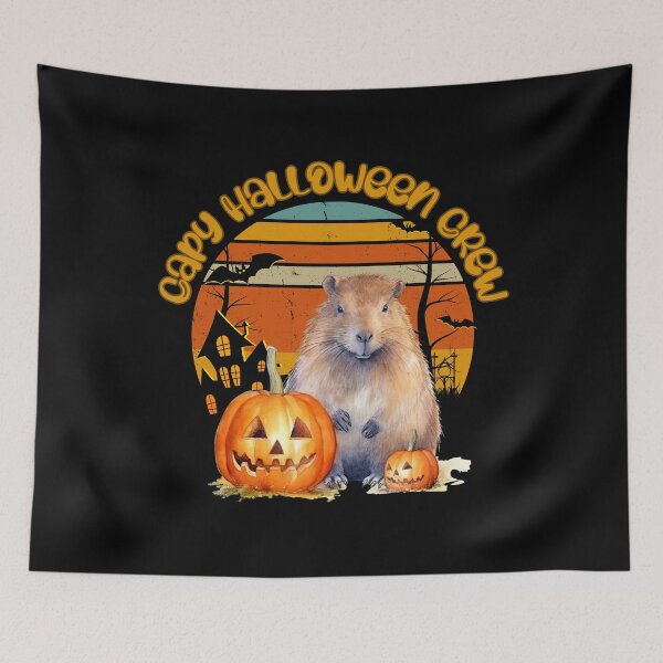 Item preview, Capy Halloween Crew Capybara designed and sold by CleanDecor.