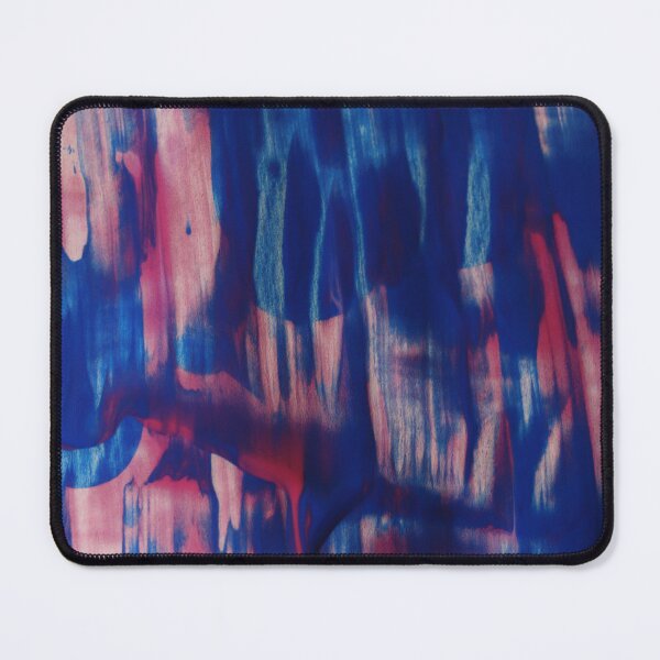 Item preview, Blue and Pink abstract Painting designed and sold by BadgerCastle.