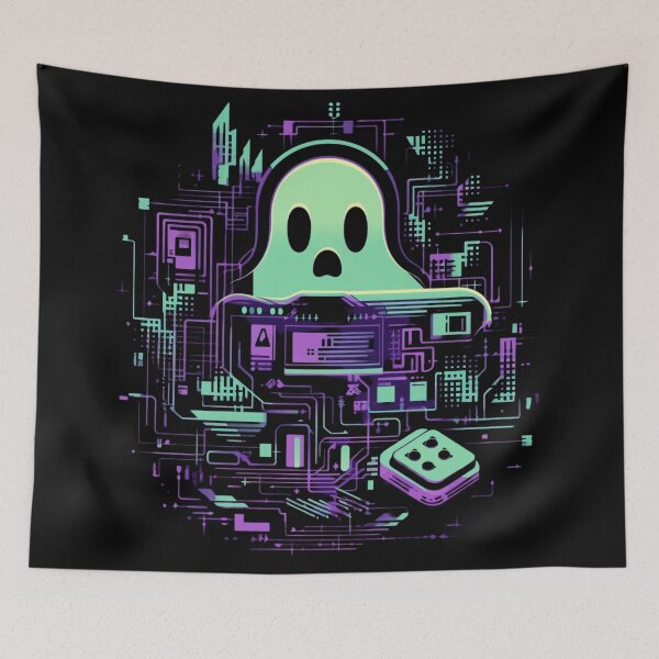 Item preview, Retro Gamer Ghost designed and sold by RobotBadGuy0.