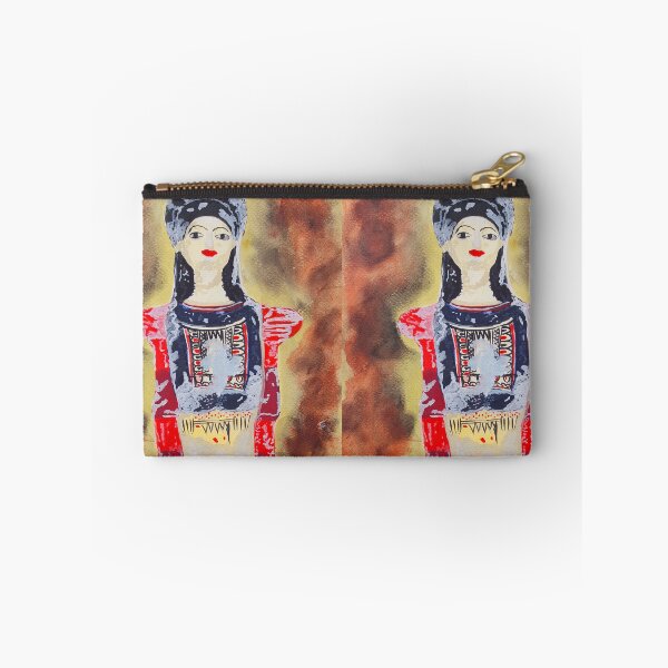 Item preview, Enthroned female figurine,  musuem of Thiva,  Greece  designed and sold by Kiruthikaarts.
