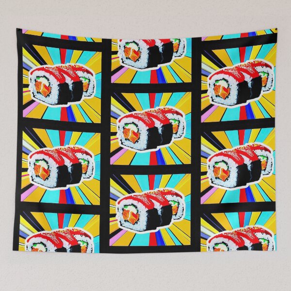 Item preview, Sushi Pop Art designed and sold by FunnehGacha.